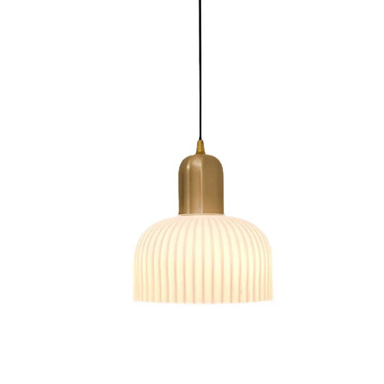 Wabi-Sabi Semi-circle Pendant Light