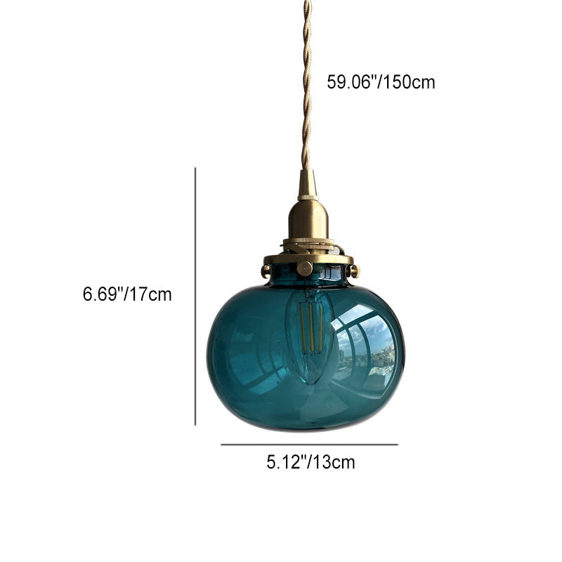 Traditional Oval Pendant Light