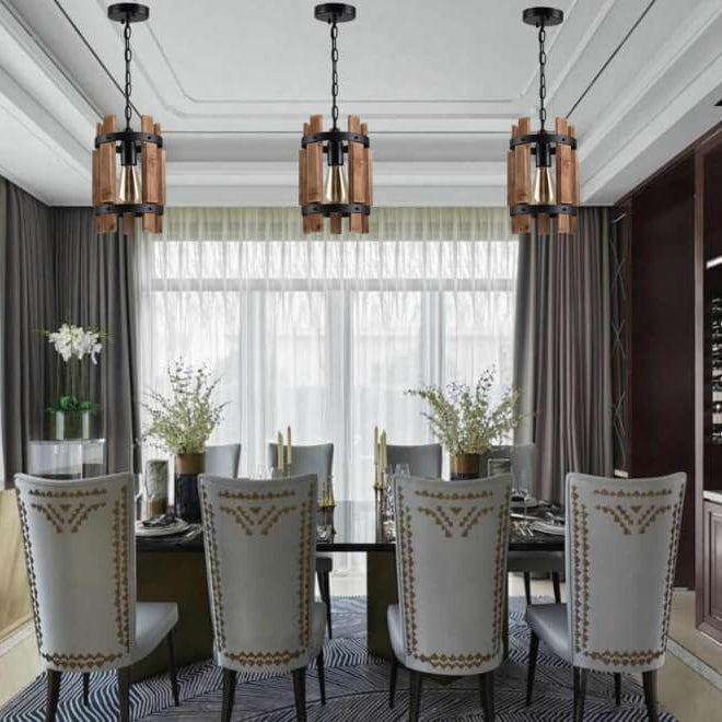 Traditional Round Pendant Light