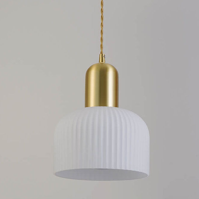 Wabi-Sabi Semi-circle Pendant Light