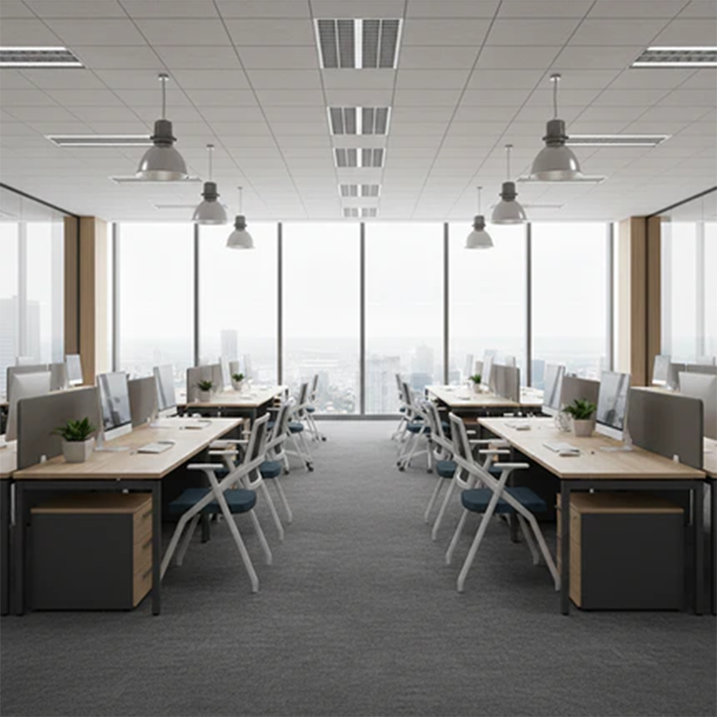 Modern Rectangular Desk Chair