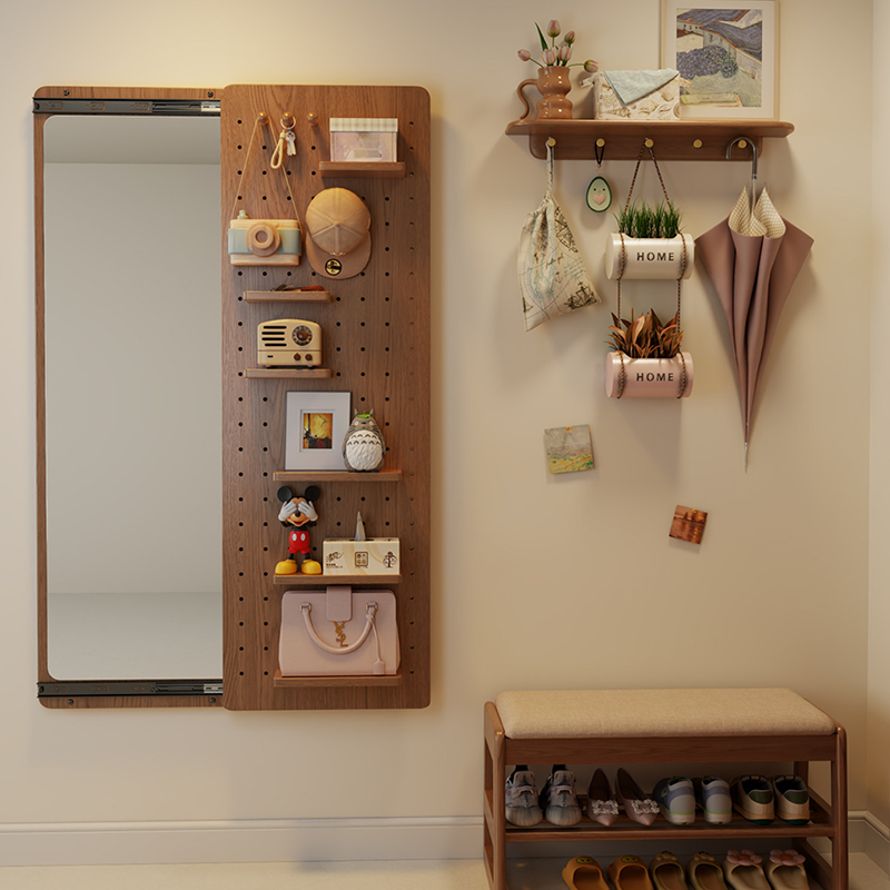 Minimalist Round Wall Mirror