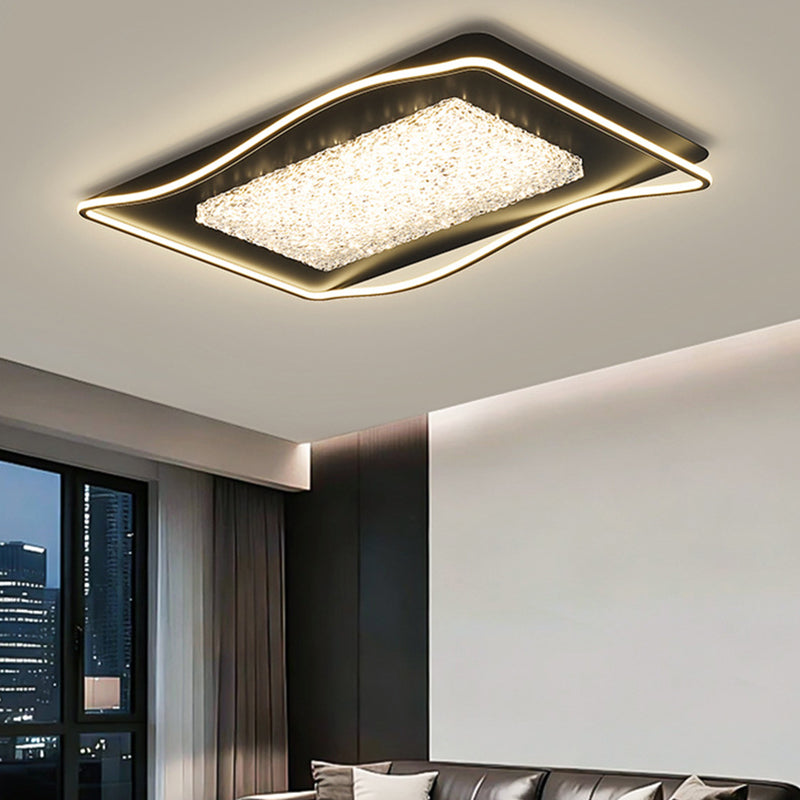 Modern Rectangular Ceiling Light