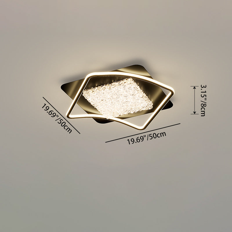 Modern Rectangular Ceiling Light