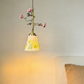 Traditional Floral Pendant Light