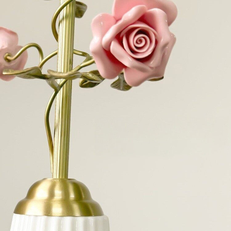 Traditional Floral Pendant Light
