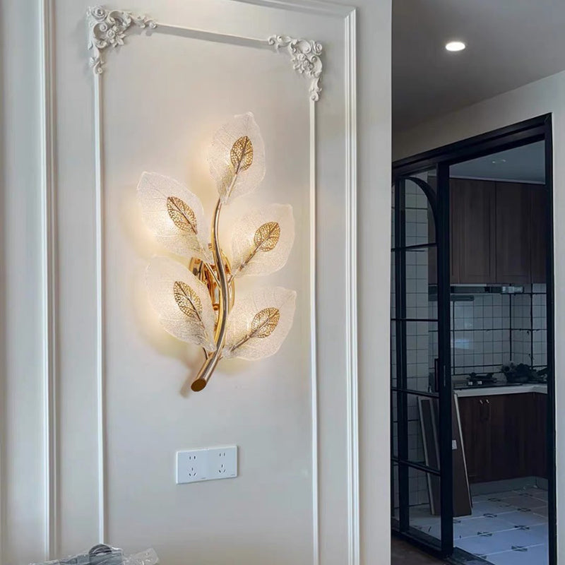 Modern Leaf Wall Sconce