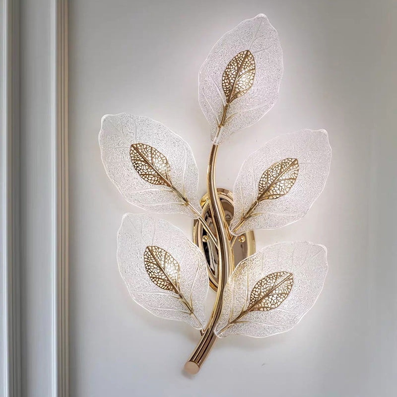 Modern Leaf Wall Sconce