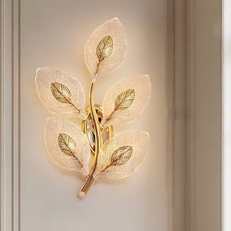 Modern Leaf Wall Sconce