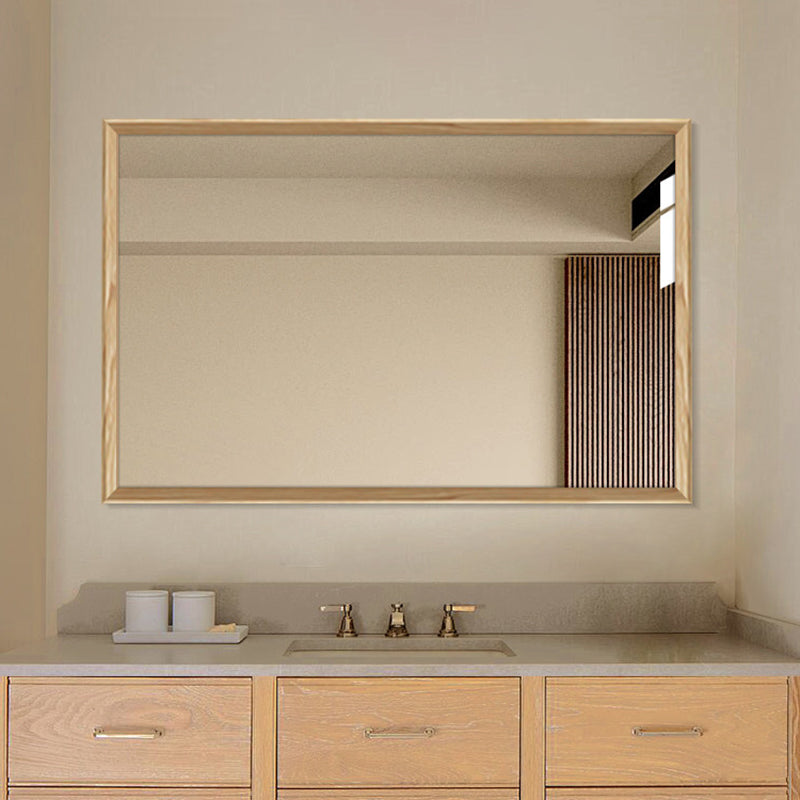 Minimalist Rectangular Wall Mirror