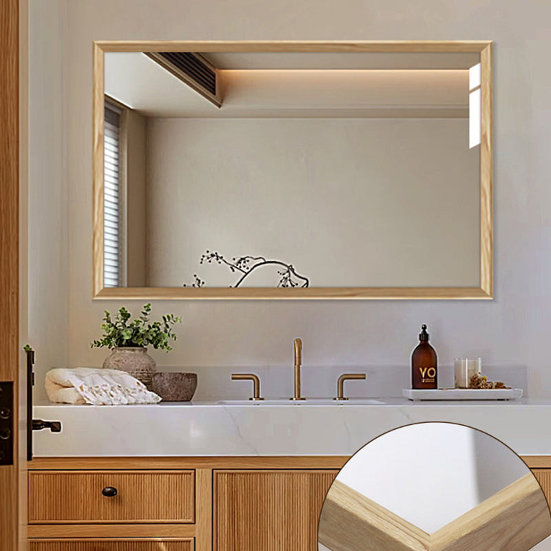 Minimalist Rectangular Wall Mirror