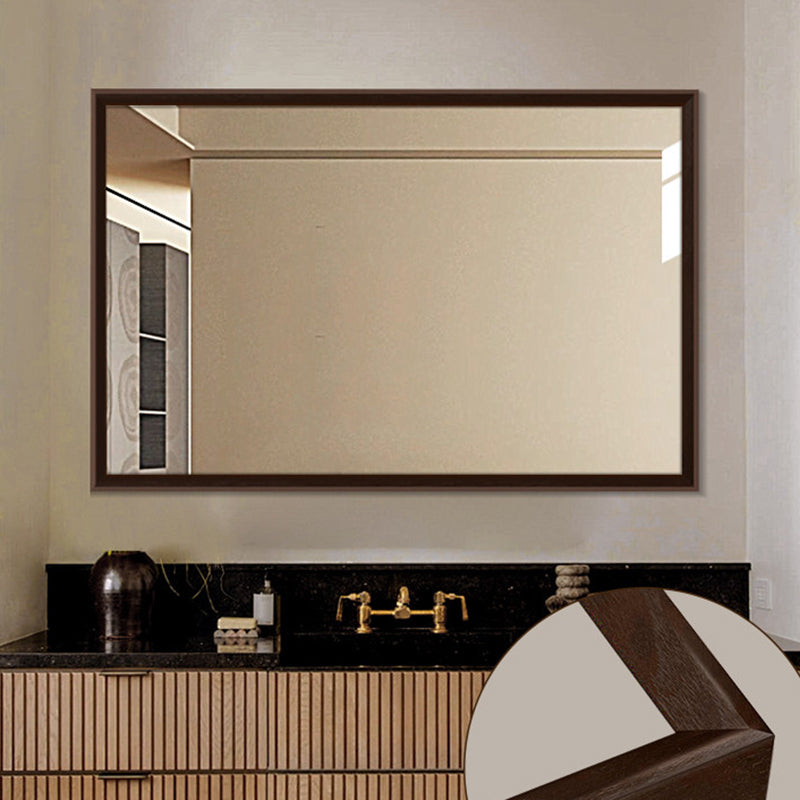 Minimalist Rectangular Wall Mirror