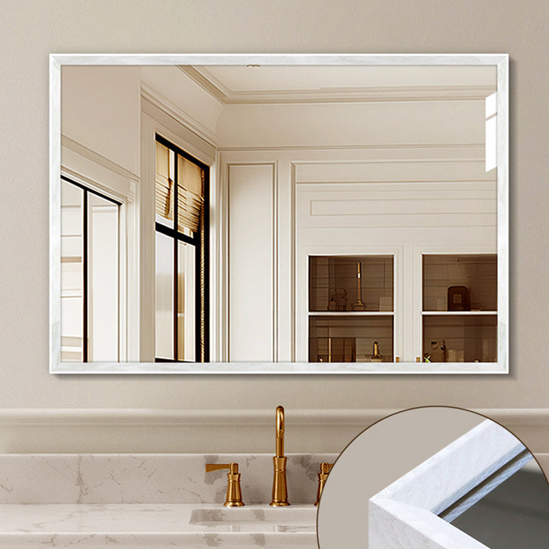 Minimalist Rectangular Wall Mirror