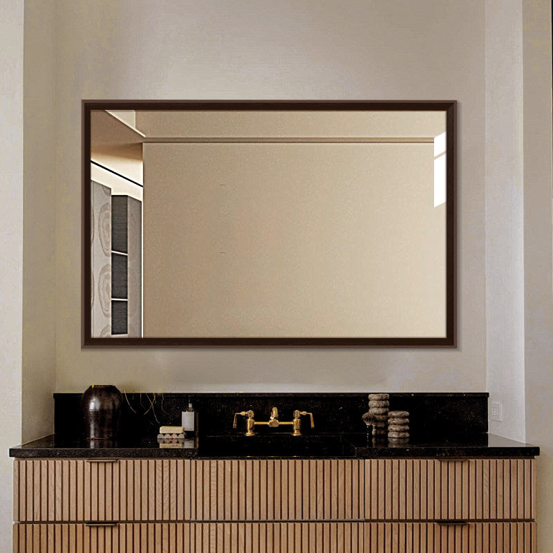 Minimalist Rectangular Wall Mirror