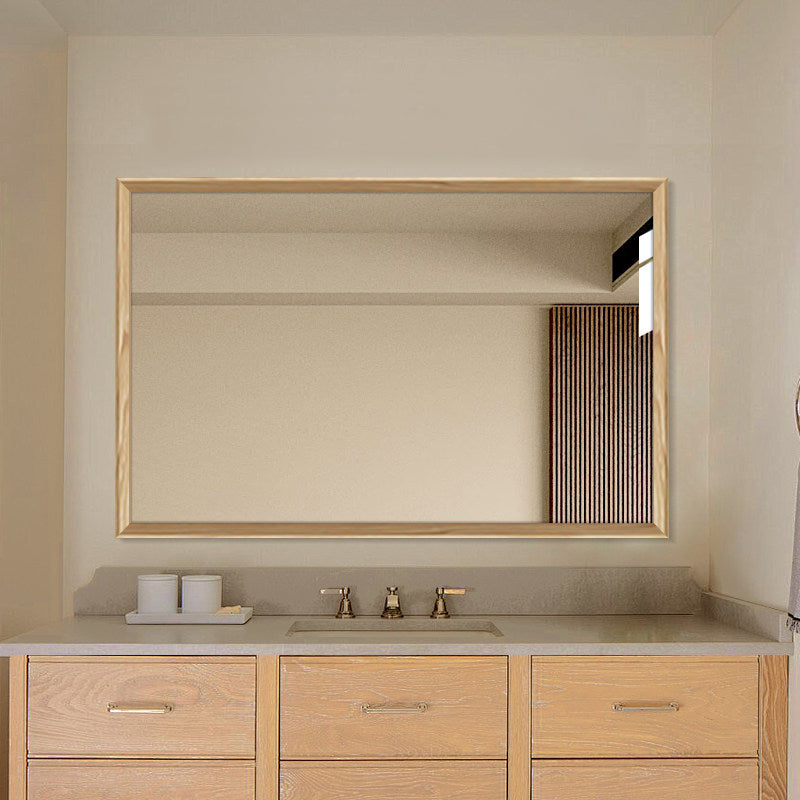 Minimalist Rectangular Wall Mirror