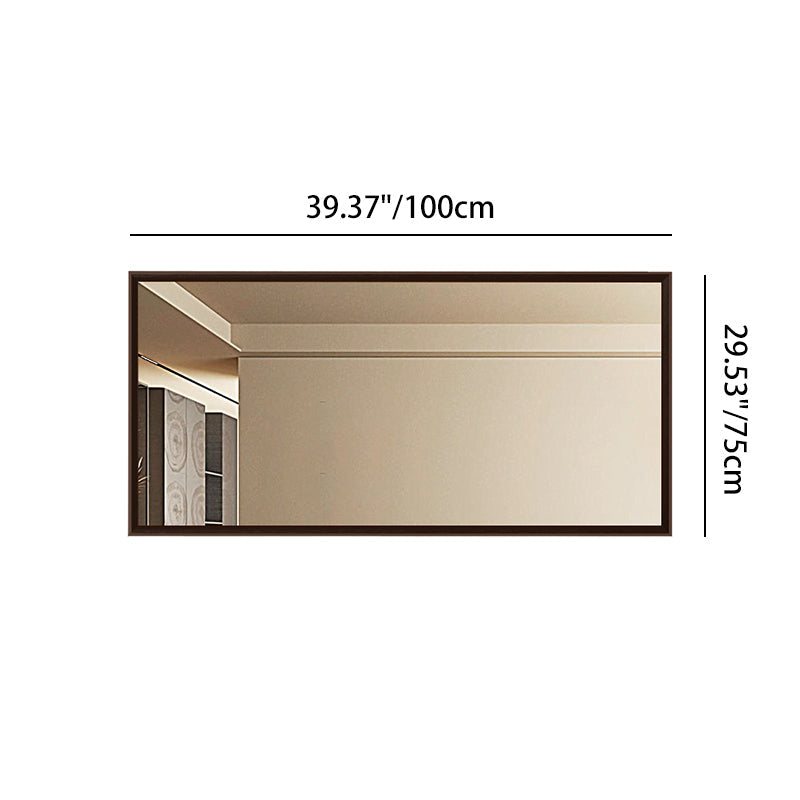 Minimalist Rectangular Wall Mirror