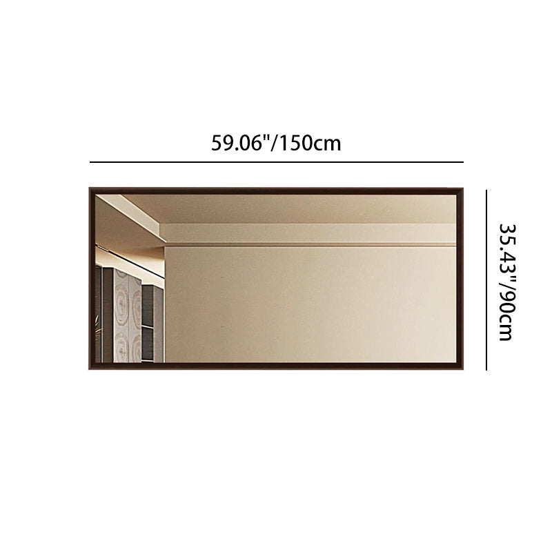 Minimalist Rectangular Wall Mirror