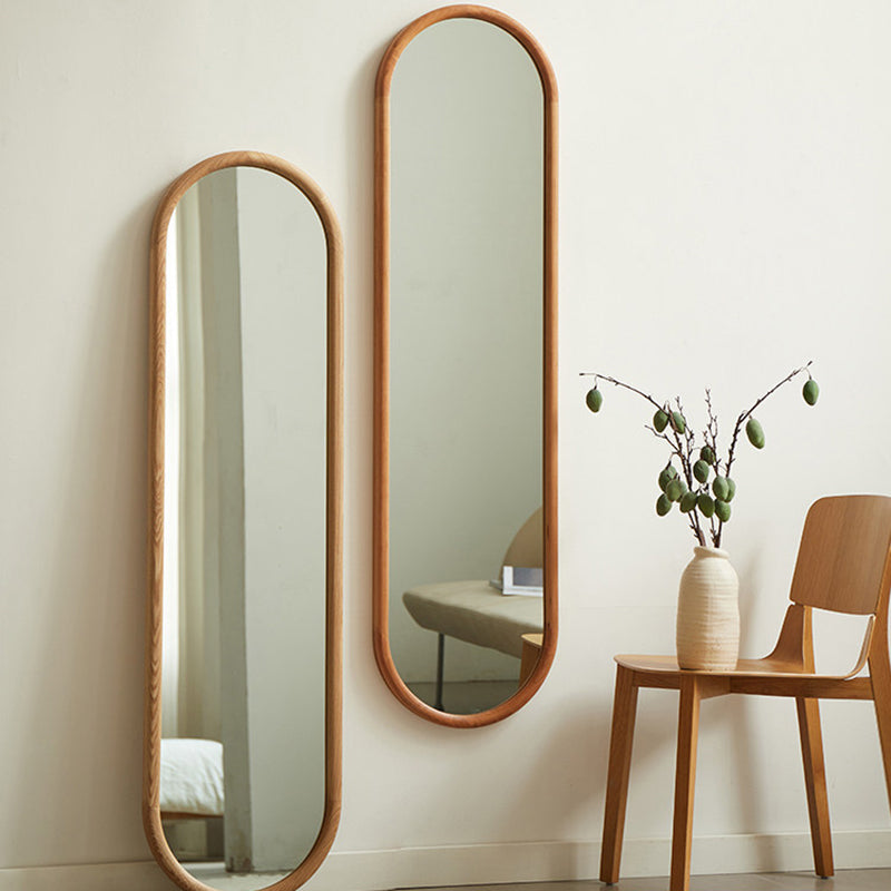 Contemporary Oval Wall Mirror
