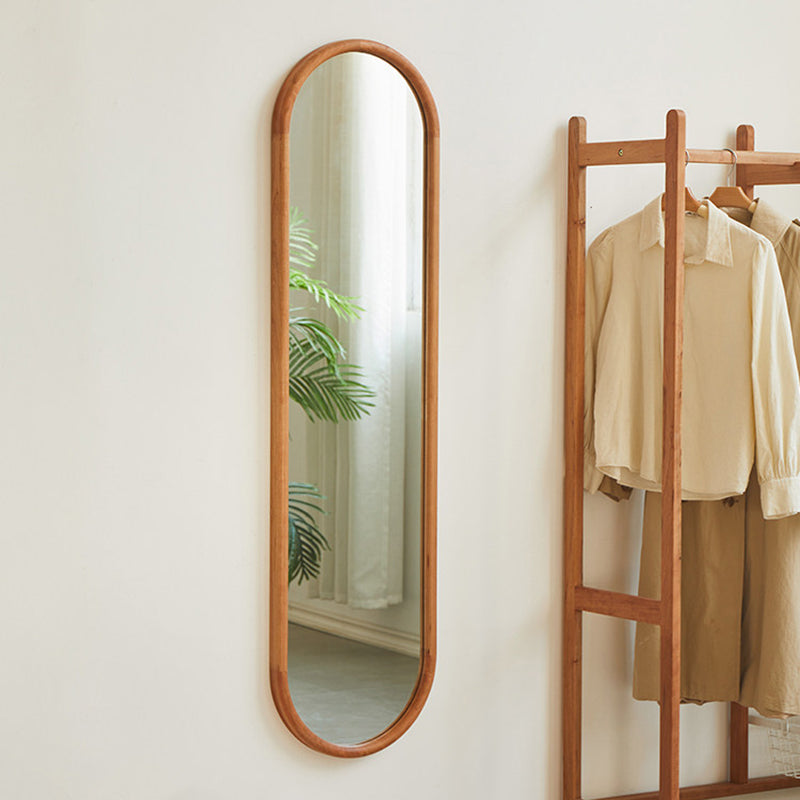 Contemporary Oval Wall Mirror
