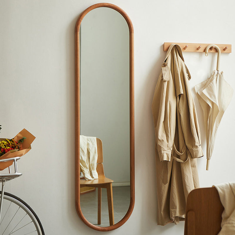 Contemporary Oval Wall Mirror