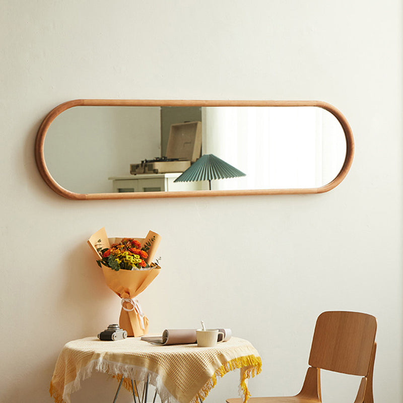 Contemporary Oval Wall Mirror