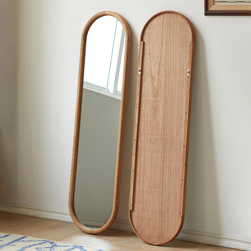 Contemporary Oval Wall Mirror