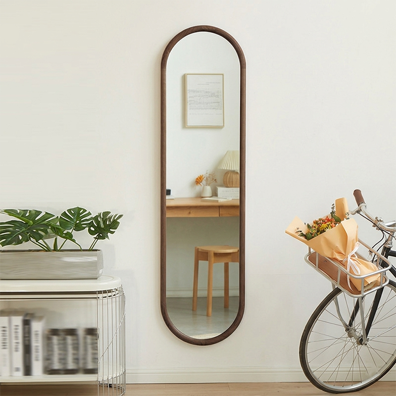 Contemporary Oval Wall Mirror