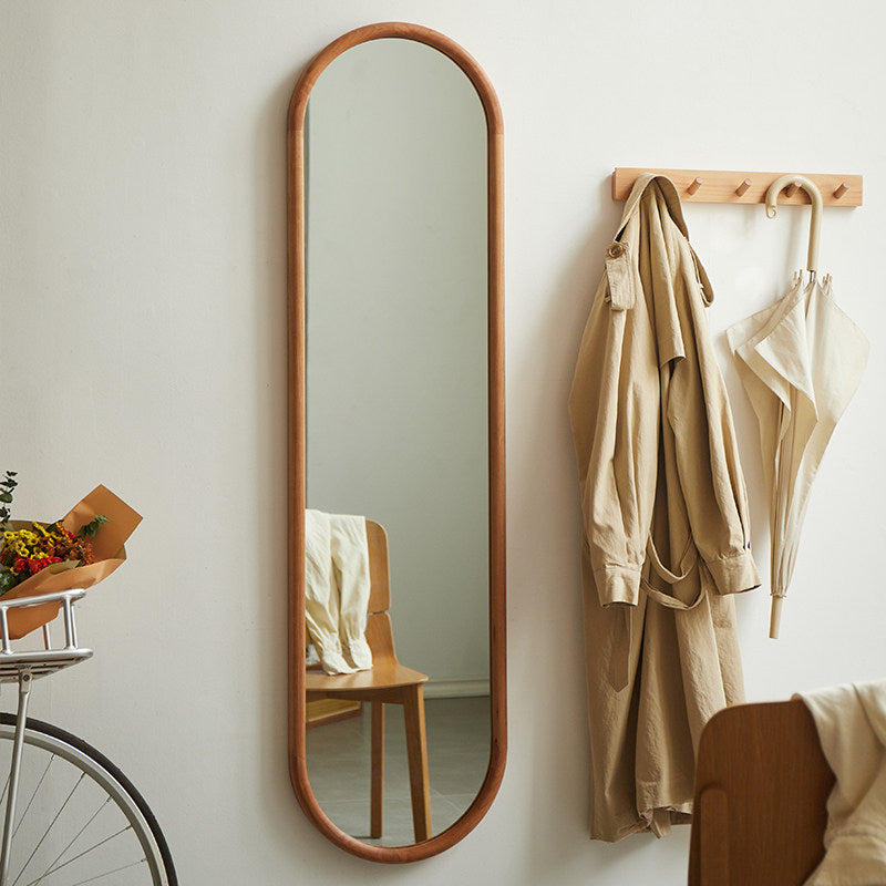 Contemporary Oval Wall Mirror