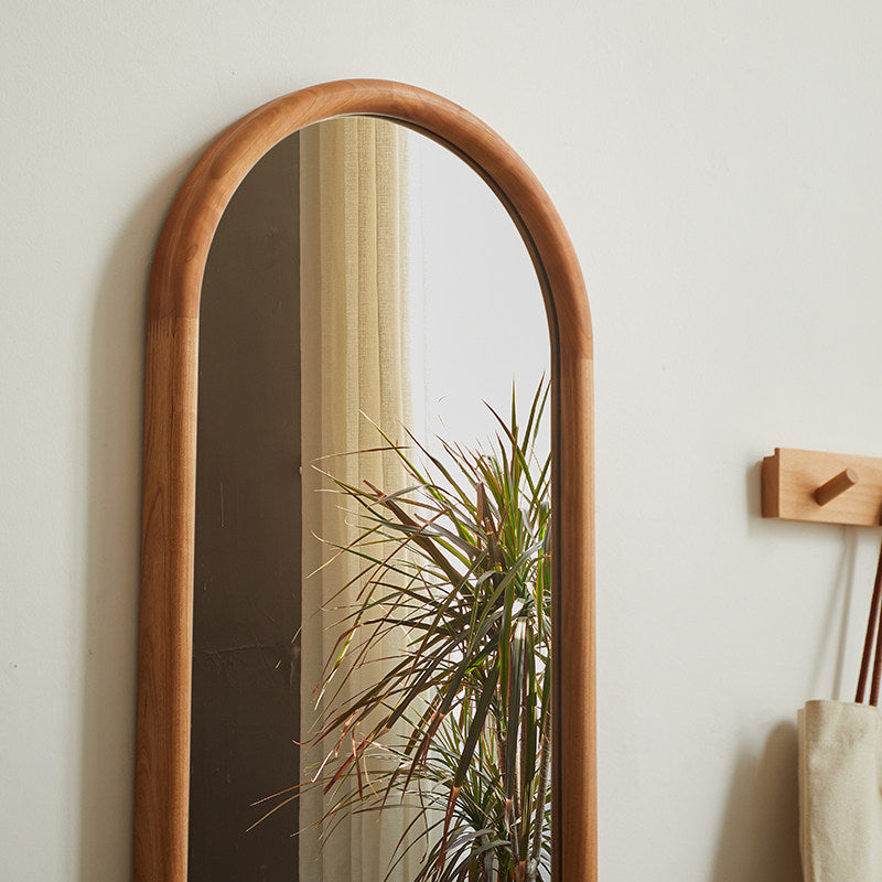 Contemporary Oval Wall Mirror