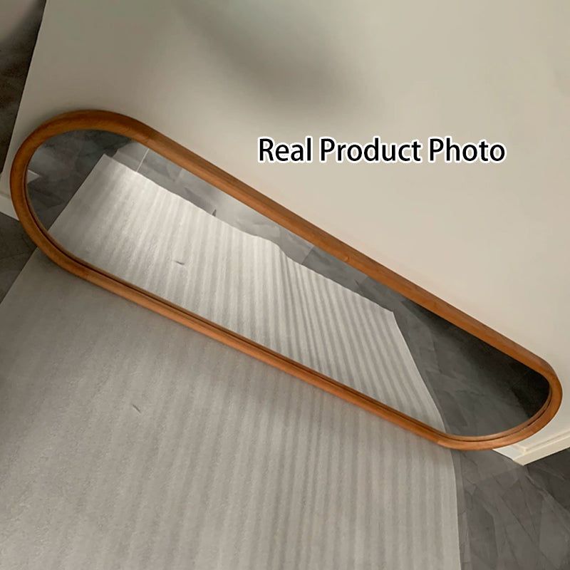 Contemporary Oval Wall Mirror