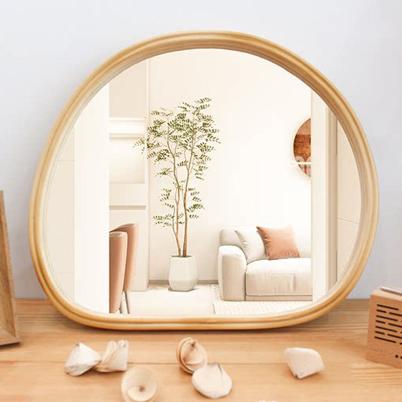 Contemporary Oval Wall Mirror