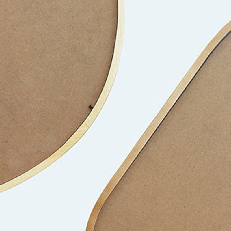 Contemporary Oval Wall Mirror