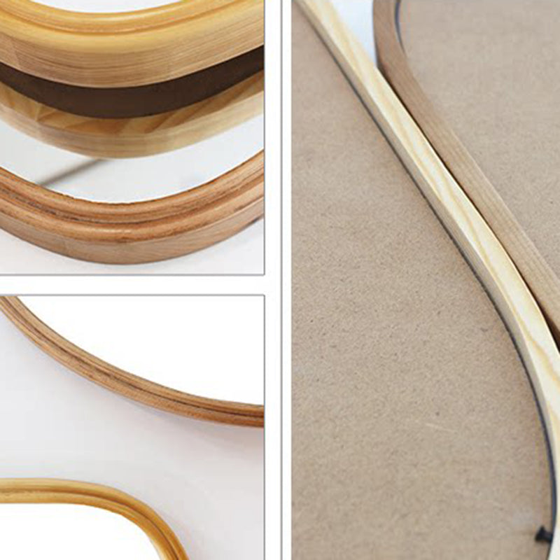 Contemporary Oval Wall Mirror