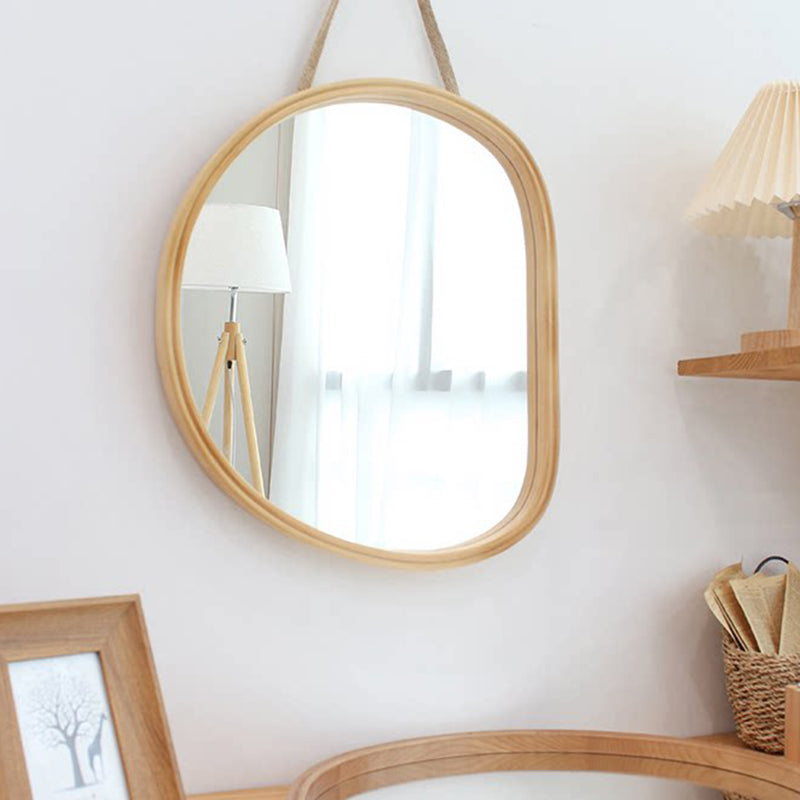 Contemporary Oval Wall Mirror