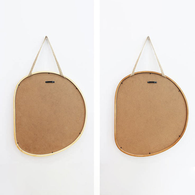 Contemporary Oval Wall Mirror