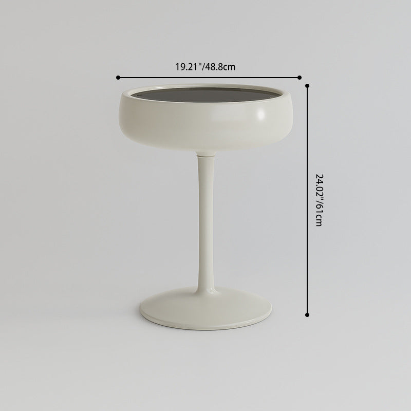 Contemporary Wine Glass Side Table