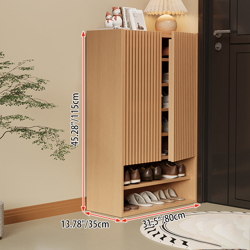 Minimalist Rectangular Shoe Cabinet