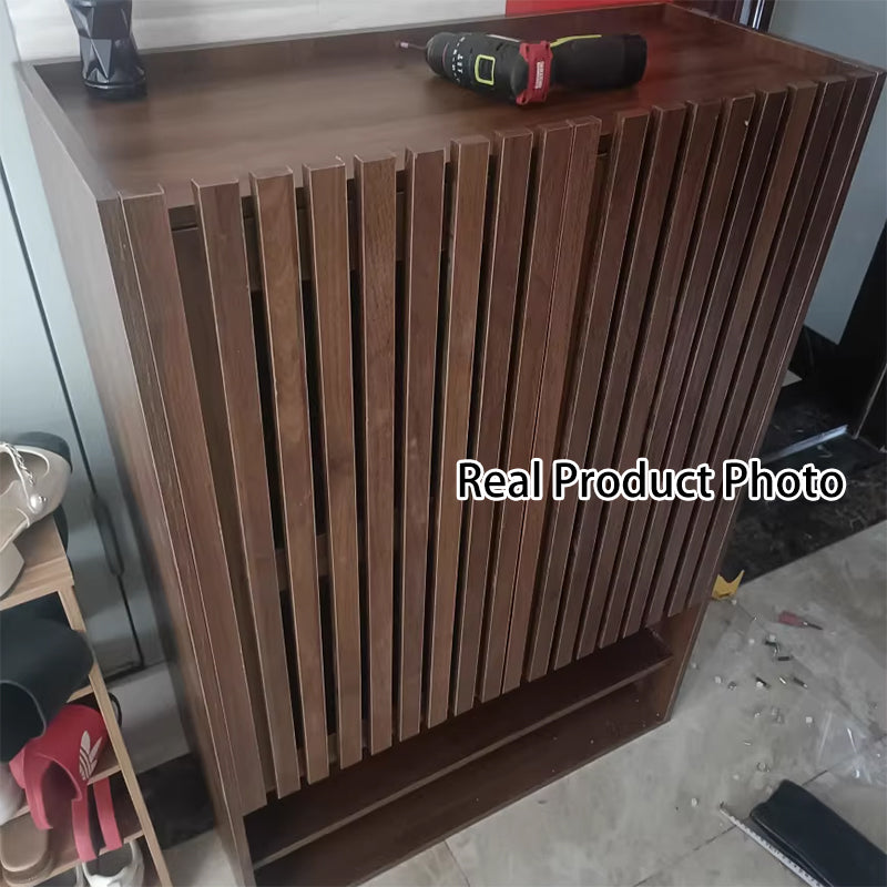 Minimalist Rectangular Shoe Cabinet