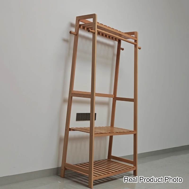Minimalist Rectangular Hall Tree