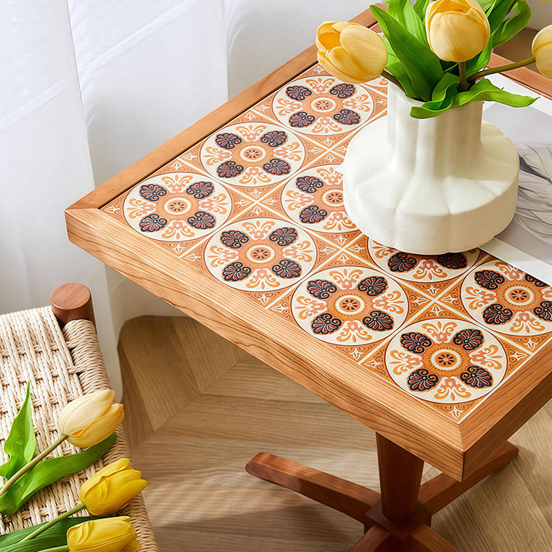 Traditional Square Coffee Table