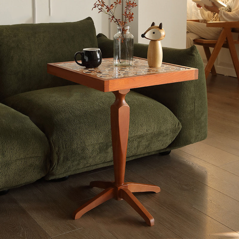 Traditional Square Coffee Table