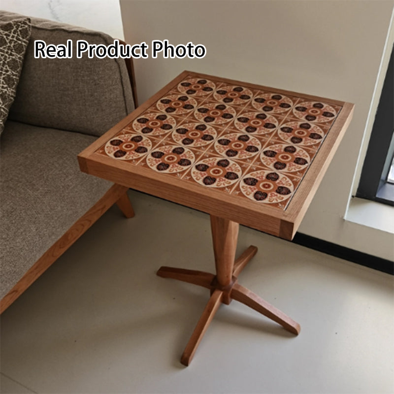 Traditional Square Coffee Table