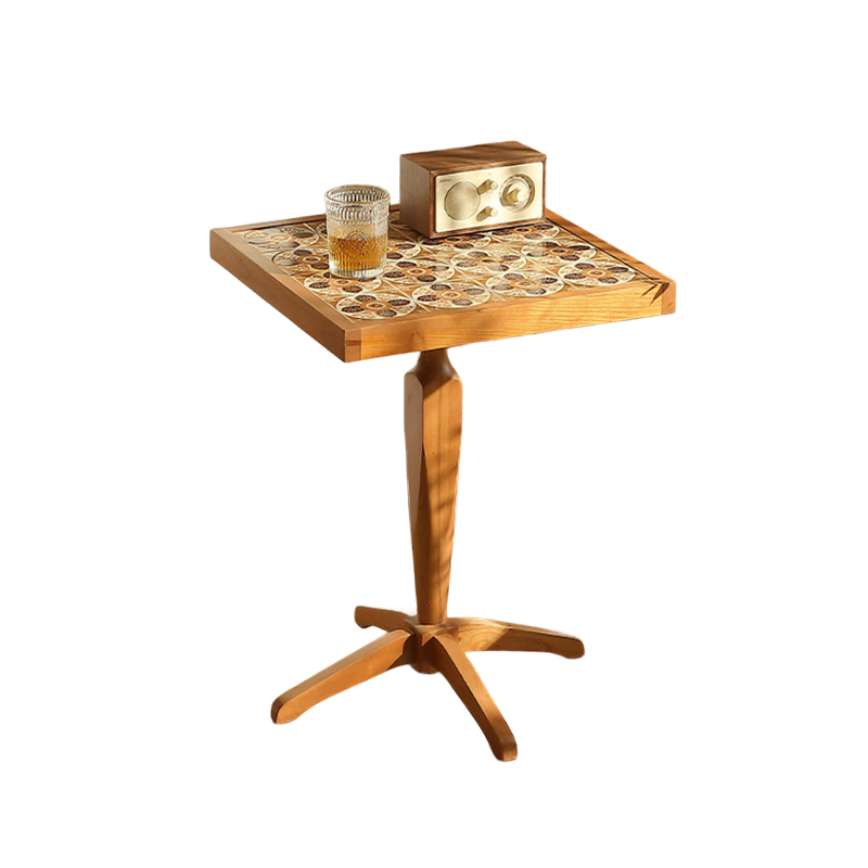 Traditional Square Coffee Table