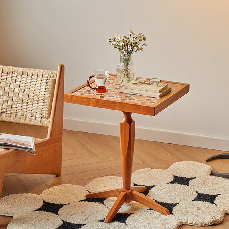 Traditional Square Coffee Table