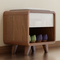 Contemporary Rectangular Shoe Bench