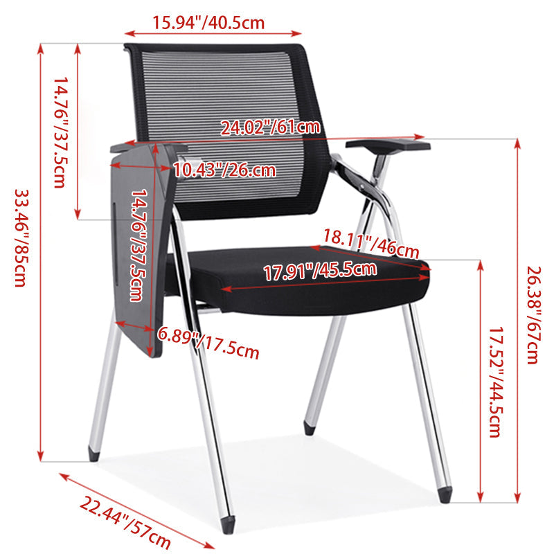 Modern Rectangular Desk Chair