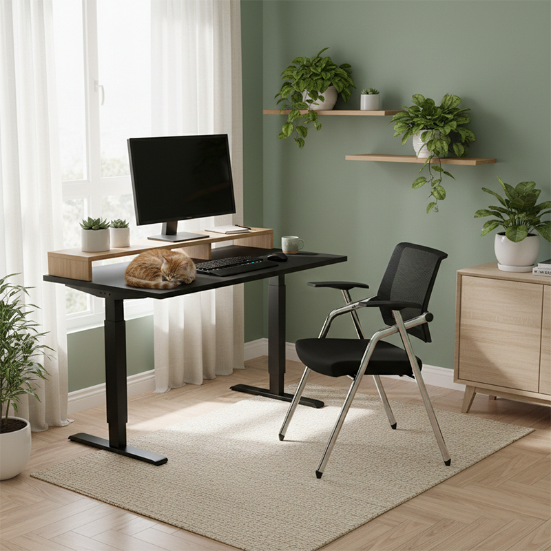 Modern Rectangular Desk Chair