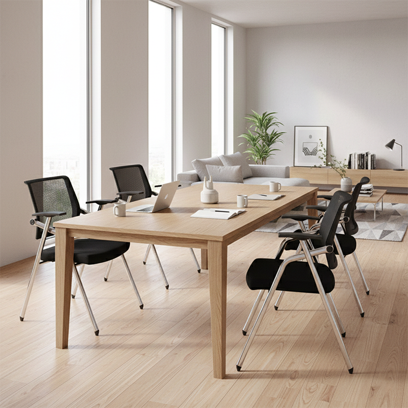 Modern Rectangular Desk Chair