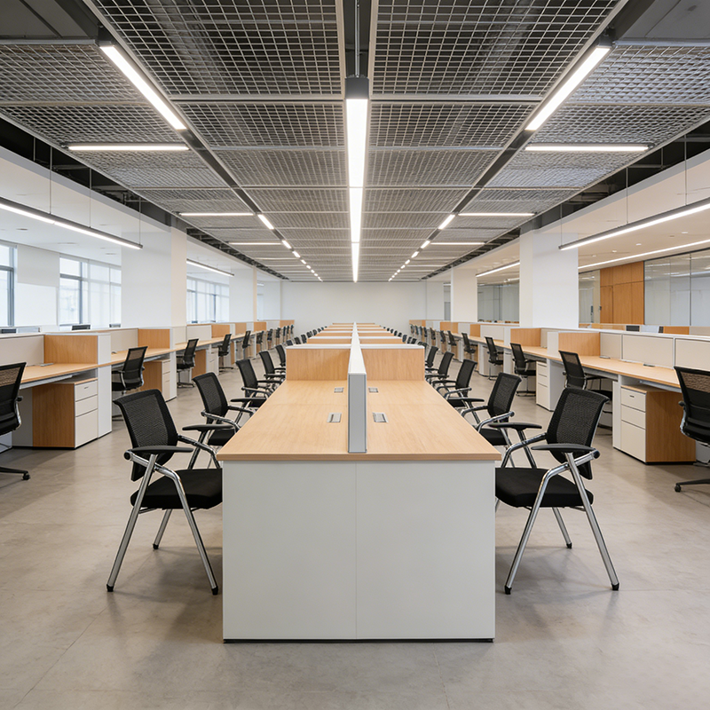 Modern Rectangular Desk Chair