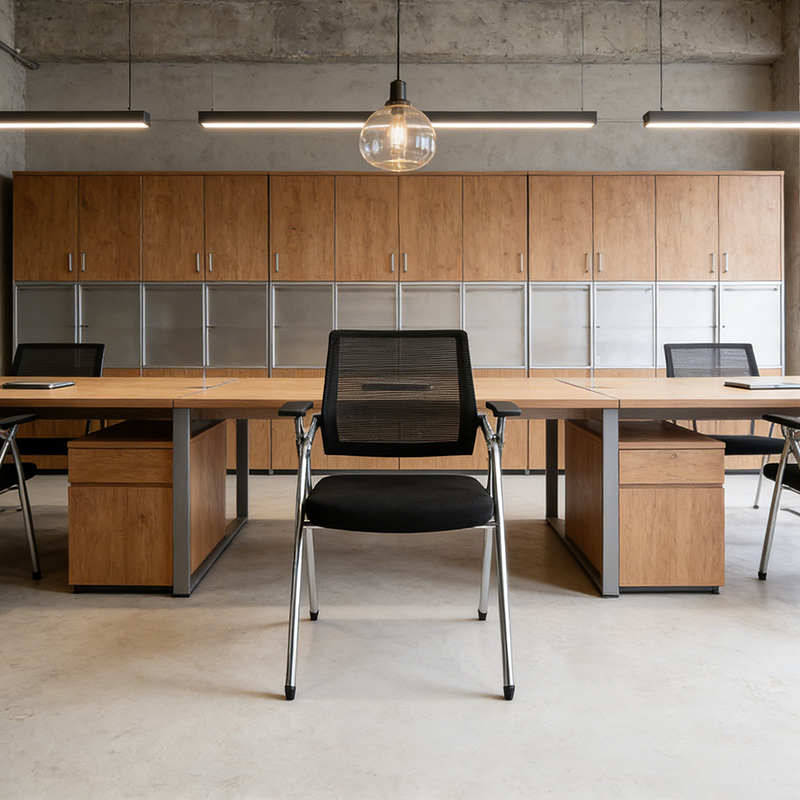 Modern Rectangular Desk Chair